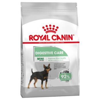 Royal Canin Mini Digestive Care is an exceptionally delicious, easily digestible dry dog food that has been specially developed to meet the needs of small-breed dogs (1-10kg) with a sensitive digestive system.