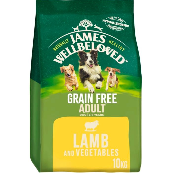 James Wellbeloved Grain-free Adult Dry Dog Food - Lamb & Vegetable