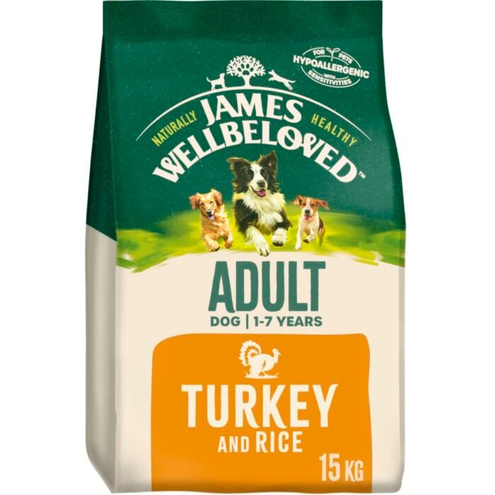 James Wellbeloved Gluten-free Adult Dry Dog Food - Turkey & Rice