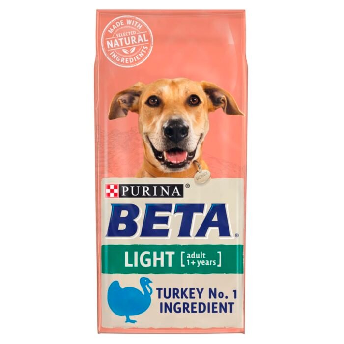 Purina Beta Light Adult 1+ Dry Dog Food - Turkey